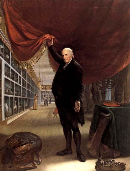 Charles Willson Peale The Artist in his Museum